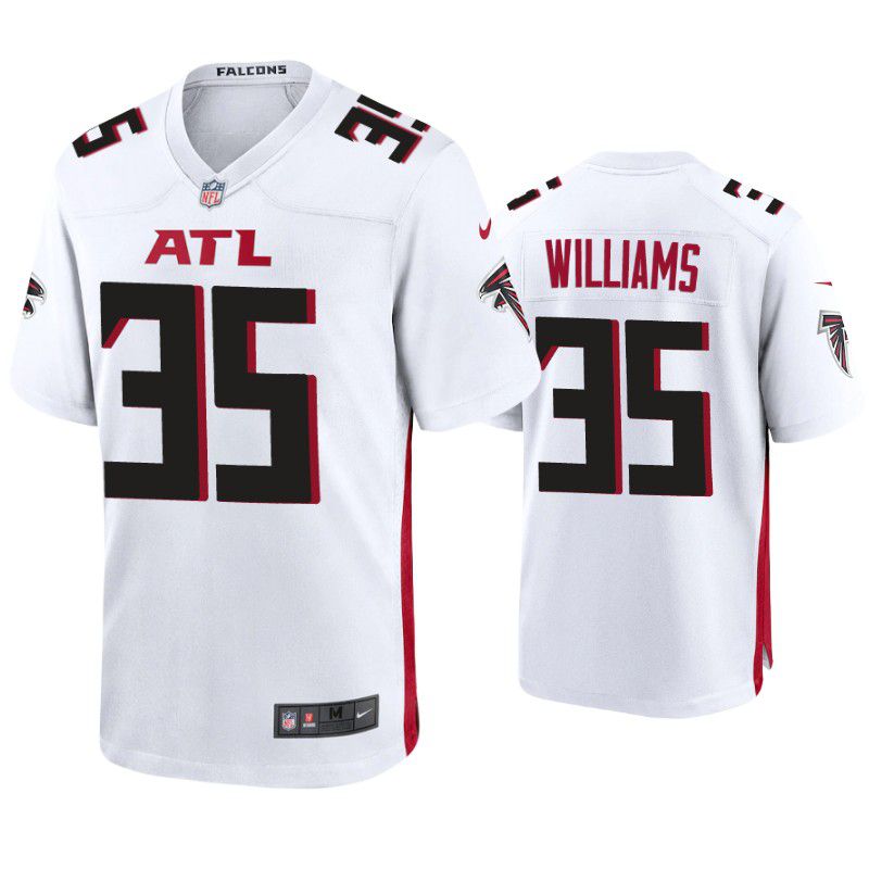 Men Atlanta Falcons #35 Avery Williams Nike White Game NFL Jersey